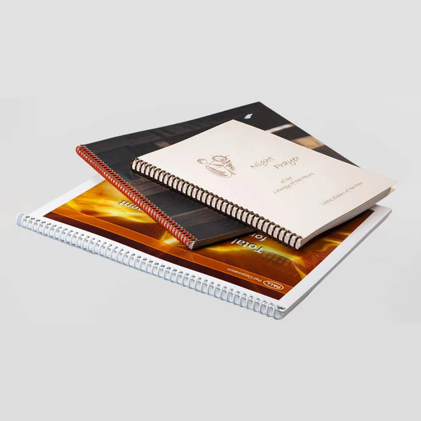 Spiral Bound Book Printing