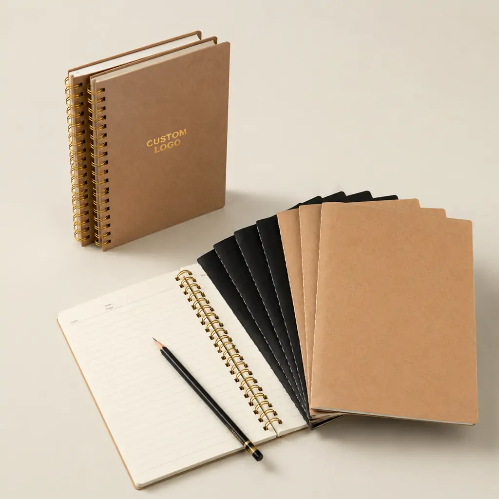 Custom Kraft Notebook